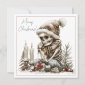 Creepy Christmas Skeleton (Vorderseite)