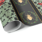Creepy Christmas Wrapping Paper mit Bugs Geschenkpapier (Rolleneckpunkt)