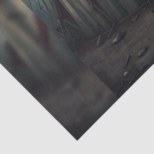 Creepy Circus Zent Moody Decoupage Paper Seidenpapier (Ausschnitt)