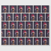 Creepy Claus Christmas Geschenkpapier (Flach)