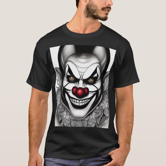 Creepy Clown 6 T-Shirt (Vorderseite)