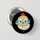 Creepy Clown Button (Vorne & Hinten)
