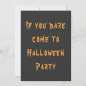 Creepy Clown Einladung (Rückseite)