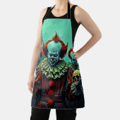 Creepy Clown Horror Scene Design Schürze (InSitu)