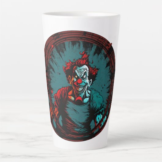 Creepy Clown Milk Cup Milchtasse (Vorderseite)