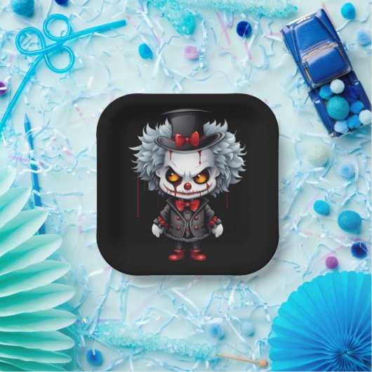 Creepy Clown Pappteller (Party)