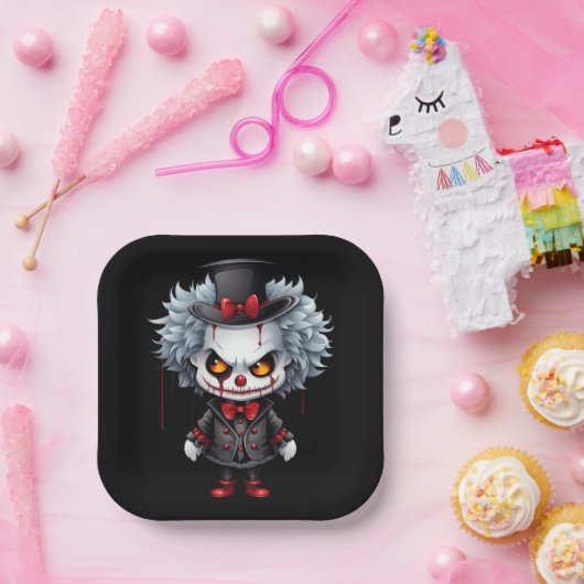 Creepy Clown Pappteller (Party)