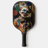 Creepy Clown Pickleball Paddle (Vorderseite)