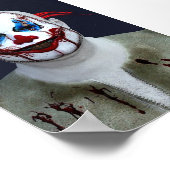 Creepy Clown Poster (Ecke)