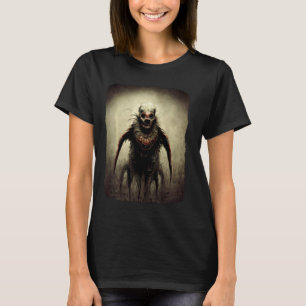 Creepy Clown Shirt Evil Beängstigend Clown Insane