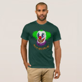Creepy Clown-Shirt T-Shirt (Vorne ganz)