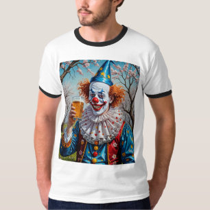 Creepy Clown-T - Shirt für Frühjahrs-Party