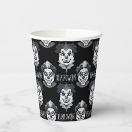 Creepy Clowns Spooky Halloween-Party Pappbecher