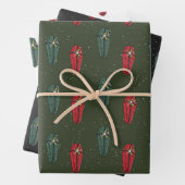Creepy Coffin Weihnachtswrapping Paper Geschenkpapier Set (Beispiel)