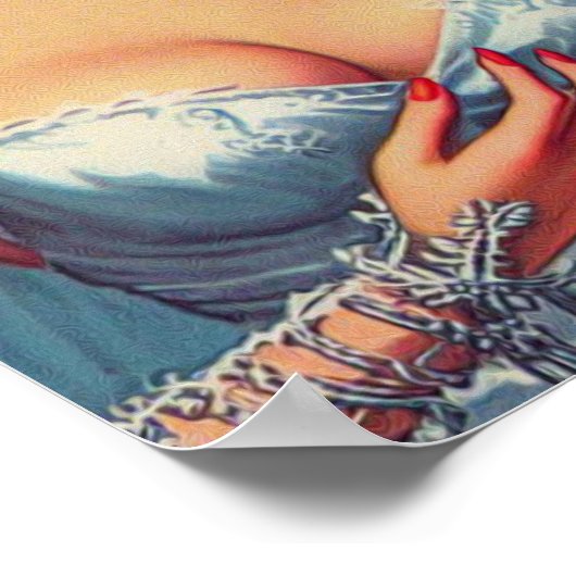 Creepy Couple Poster (Ecke)