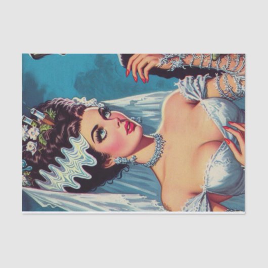 Creepy Couple Seidenpapier (Vorderseite)