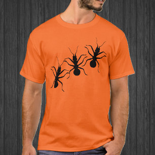 Creepy Crawly Black Ants Insekten T-Shirt