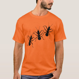 Creepy Crawly Black Ants Insekten T-Shirt