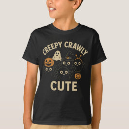 Creepy Crawly Niedlicher Halloween T - Shirt - Ado