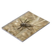Creepy Crawly Spider Notebook Notizblock (Linke Seite)