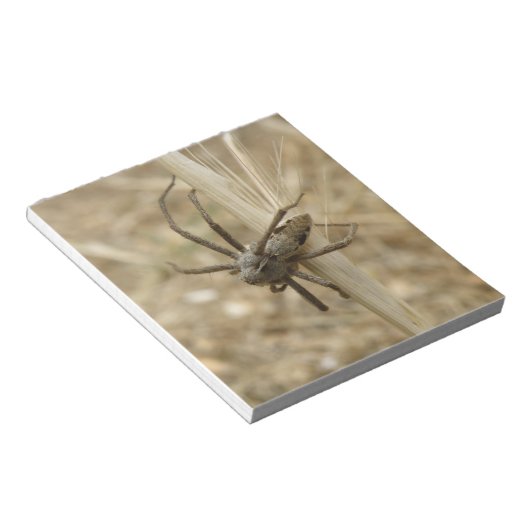 Creepy Crawly Spider Notepad Notizblock (angewinkelt)