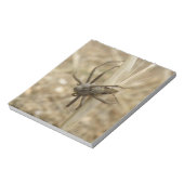 Creepy Crawly Spider Notepad Notizblock (Rotiert)