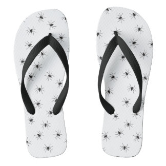 Creepy Crawly Spiders Flip Flops Badesandalen