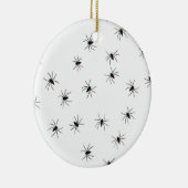 Creepy Crawly Spiders Ornament Runde (Rechts)