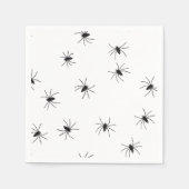 Creepy Crawly Spiders Serviette (Vorderseite)
