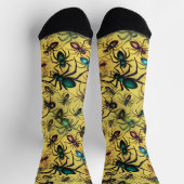 Creepy Crawly Spiders, Socken (Oben)