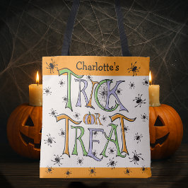 Creepy Critters Halloween Trick oder Behandeln Cus Tasche
