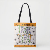 Creepy Critters Halloween Trick oder Behandeln Cus Tasche (Vorderseite)