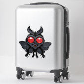 Creepy Cute Cryptid Mothman Monster Aufkleber (Koffer)