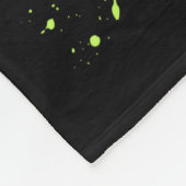 Creepy Cute Goth Bunny Horror Rabbit Sketch Alt Ng Fleecedecke (Ecke)