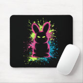 Creepy Cute Goth Bunny Horror Rabbit Sketch Alt Ng Mousepad (Mit Mouse)