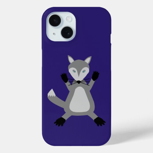 Creepy Cute Halloween Wolf Case-Mate iPhone Hülle (Rückseite)