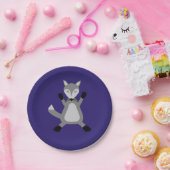 Creepy Cute Halloween Wolf Pappteller (Party)