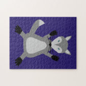 Creepy Cute Halloween Wolf Puzzle (Horizontal)