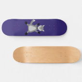 Creepy Cute Halloween Wolf Skateboard (Horizontal)