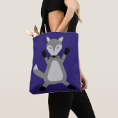 Creepy Cute Halloween Wolf Tasche (Von Nahem)