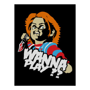 Creepy Dark Doll Wanna Play?! Poster