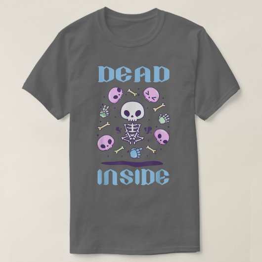 Creepy Dead in Pastel Goth Soft Goth emo Evil T-Shirt (Design vorne)