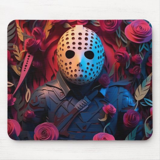 Creepy Desk Zubehör Mousepad (Vorne)