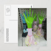 Creepy Discorporated Hands Postkarte (Vorne/Hinten)