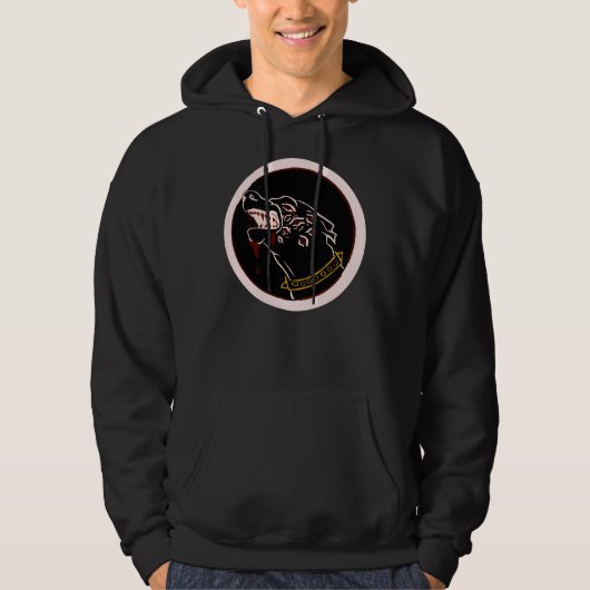 Creepy Dog Rottie Hoodie (Vorderseite)