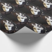 Creepy Doll Face Geschenkpapier (Ecke)