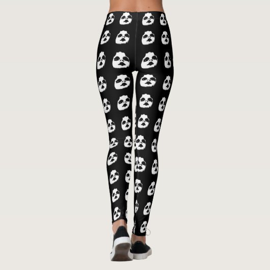 Creepy Doll Face Leggings (Rückseite)
