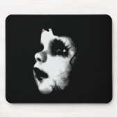 Creepy Doll Face Mousepad (Vorne)