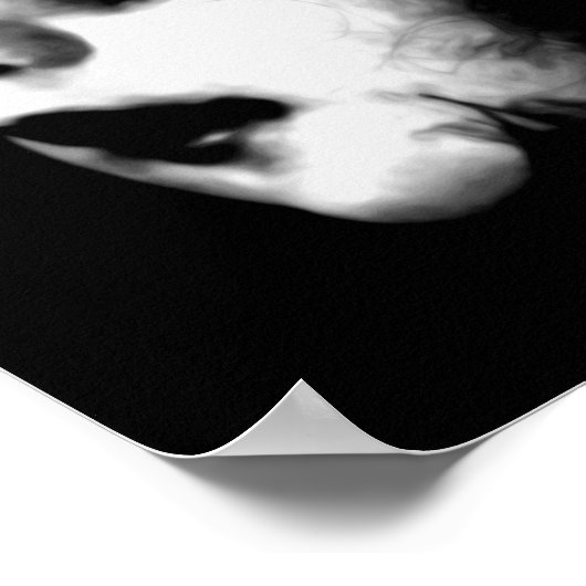 Creepy Doll Face Poster (Ecke)