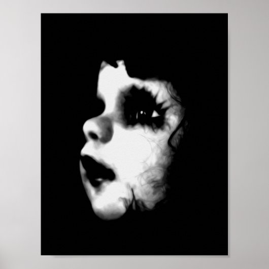 Creepy Doll Face Poster (Vorne)